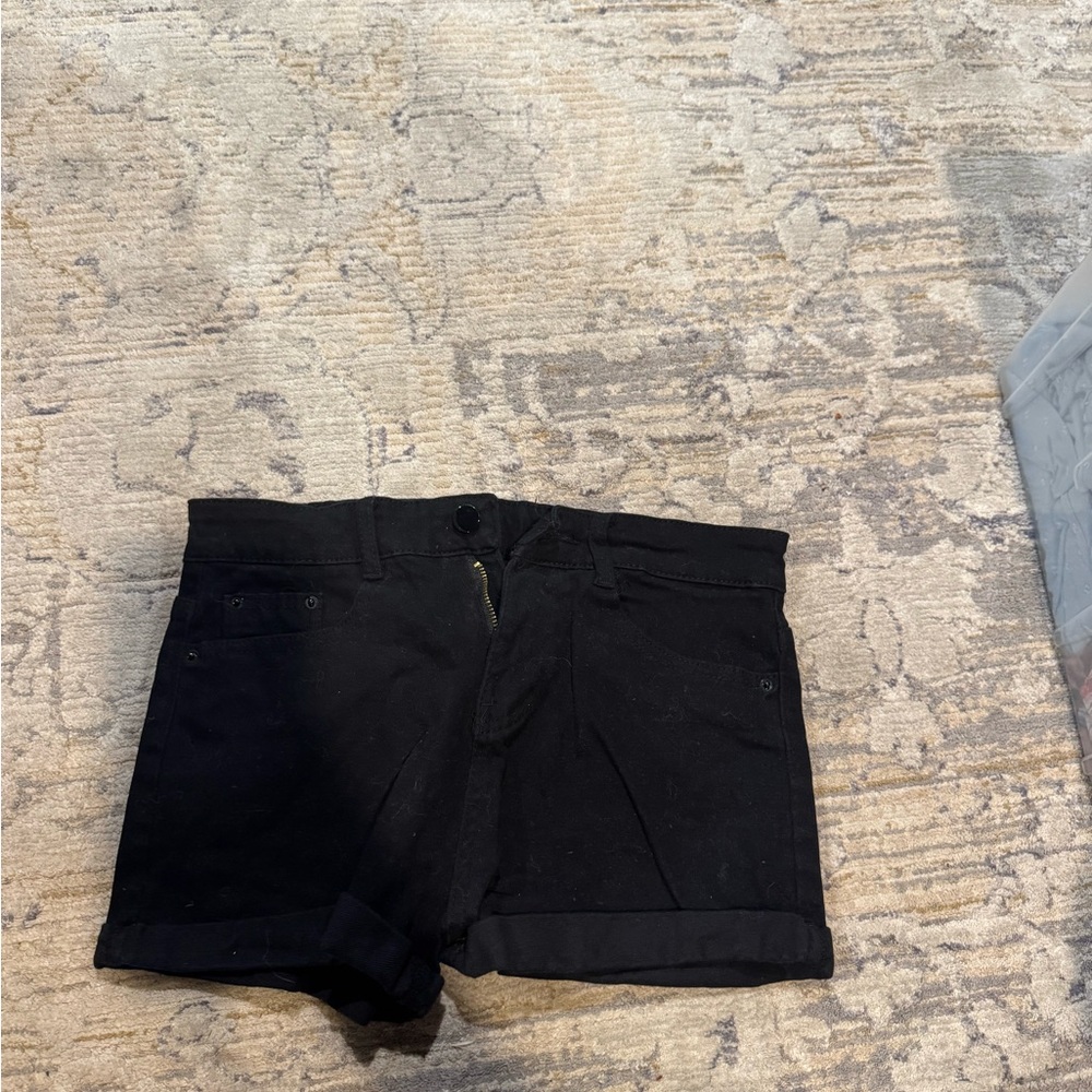 Classic Black Kids Shorts